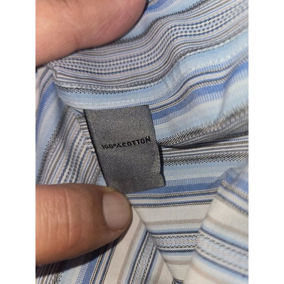 Johnston & Murphy Mens Easy Care Dress Shirt Medium - Picture 8 of 8